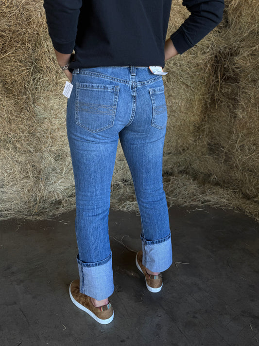 Cruel Girl Hannah Boot Cut Medium Stone Wash