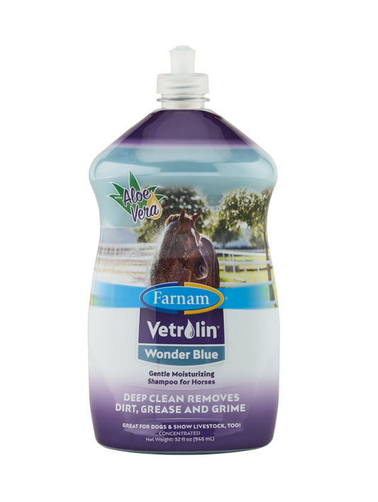 Vetrolin Wonder Blue Shampoo 32oz