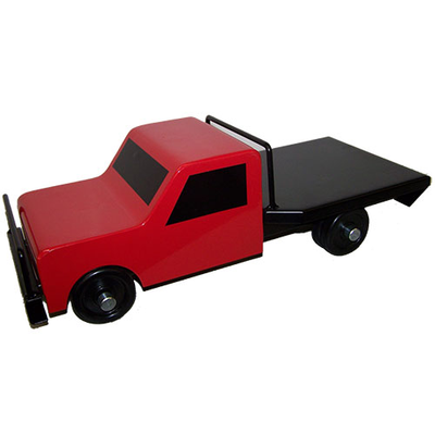 Flatbed Farm Truck Red