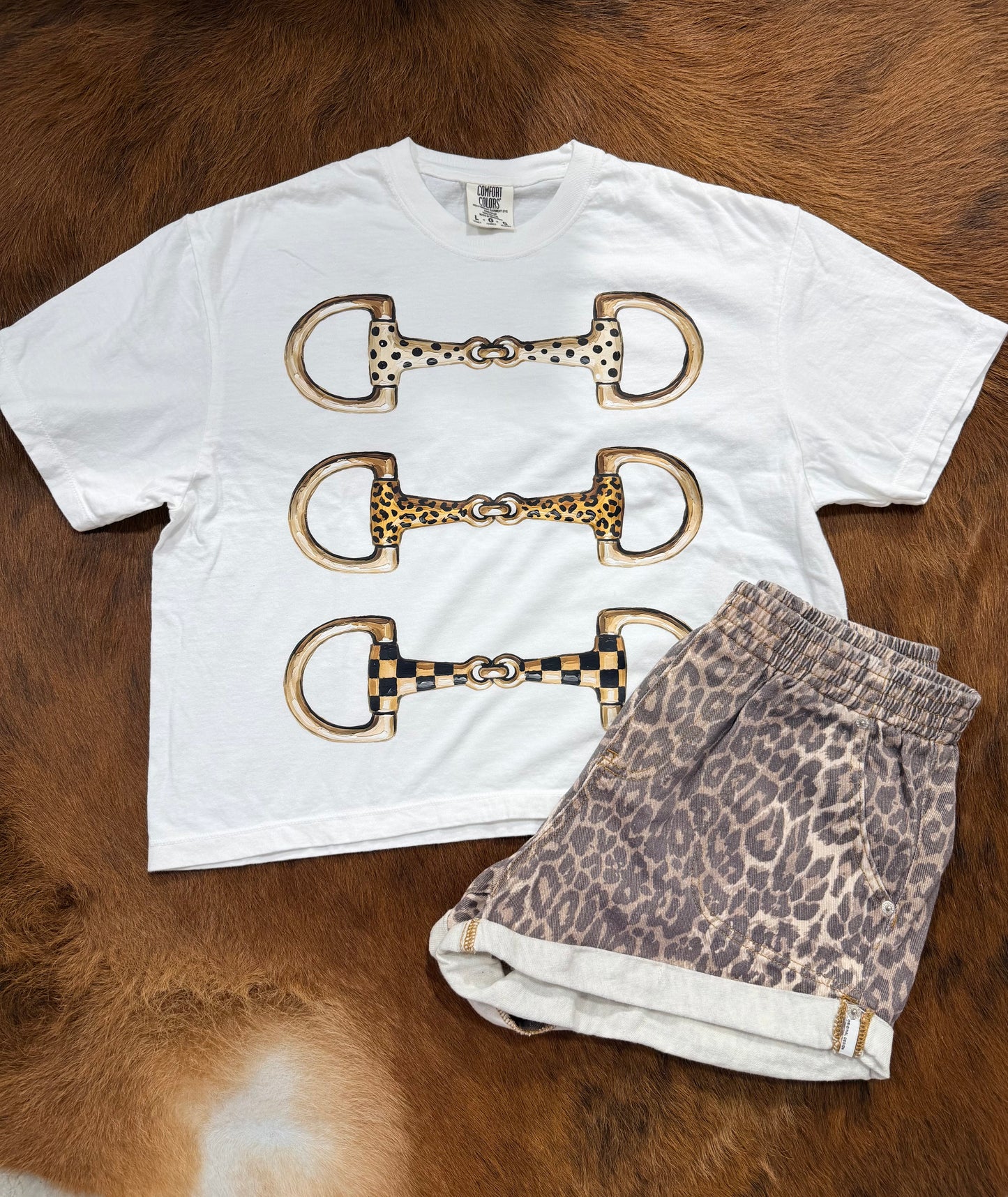Cropped Bit Tee