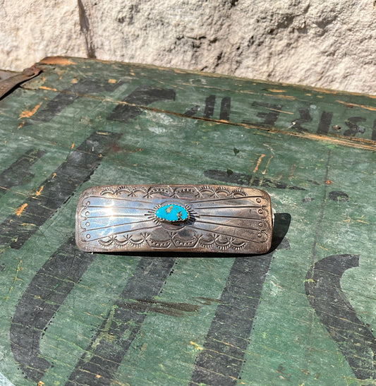Jolene Begay Turquoise Hair Barrette
