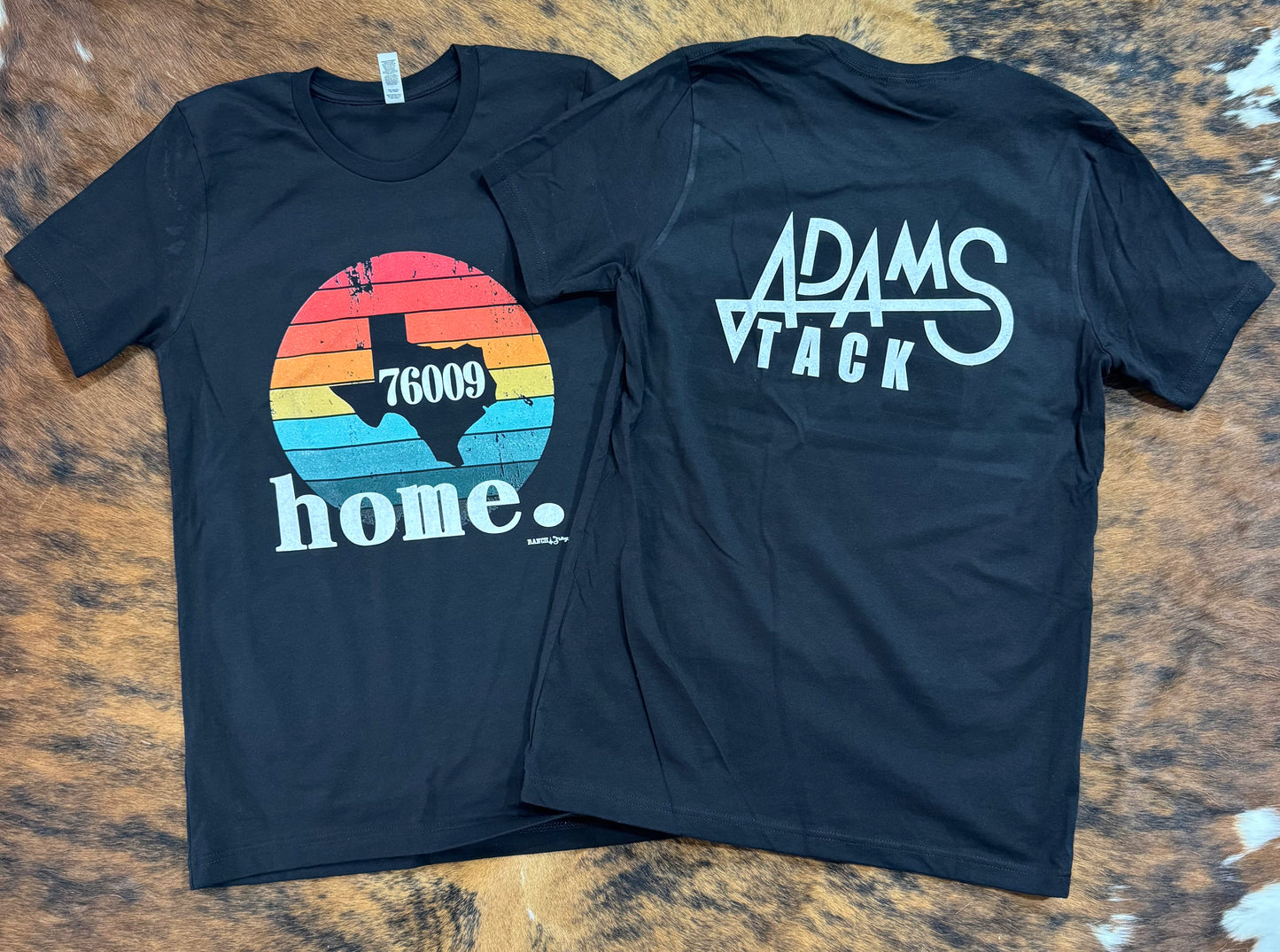 Texas Home Sunset Graphic T-Shirt