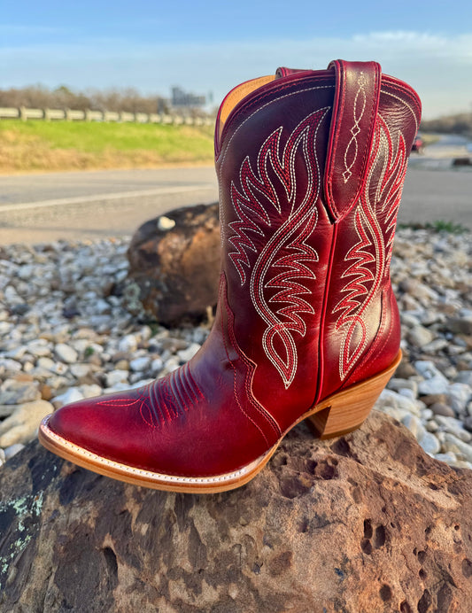 Ariat Julietta J Toe Western Boot Red
