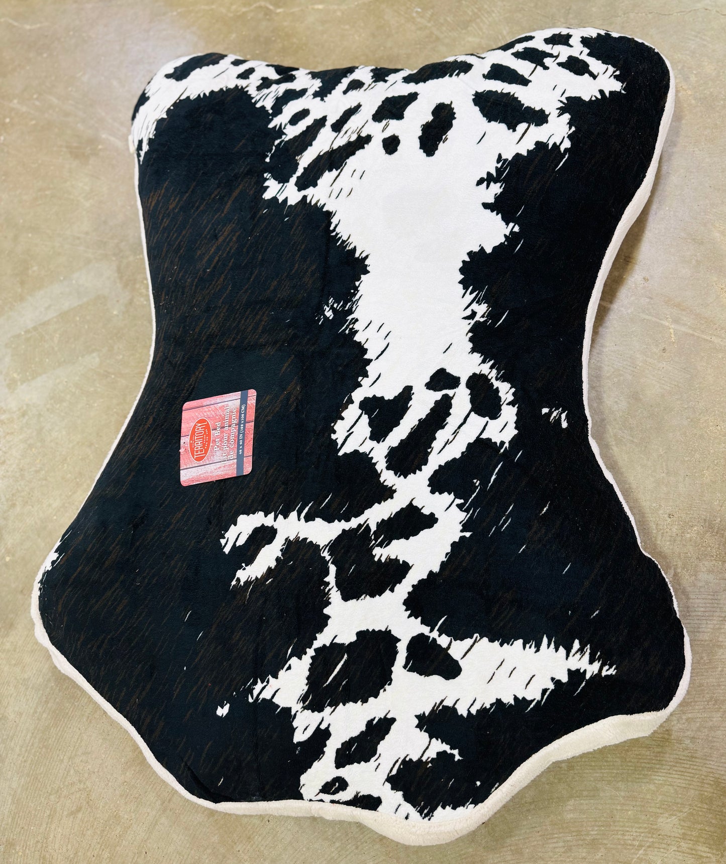 Large Cowhide Dog Bed
