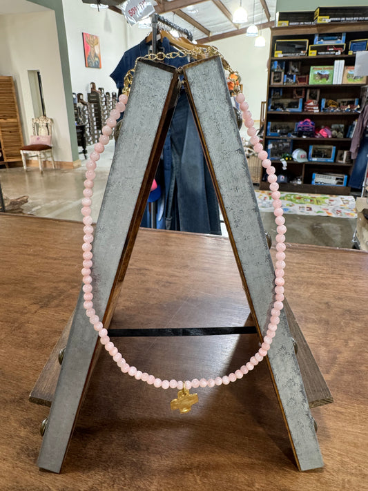 Crystal Cross Necklace