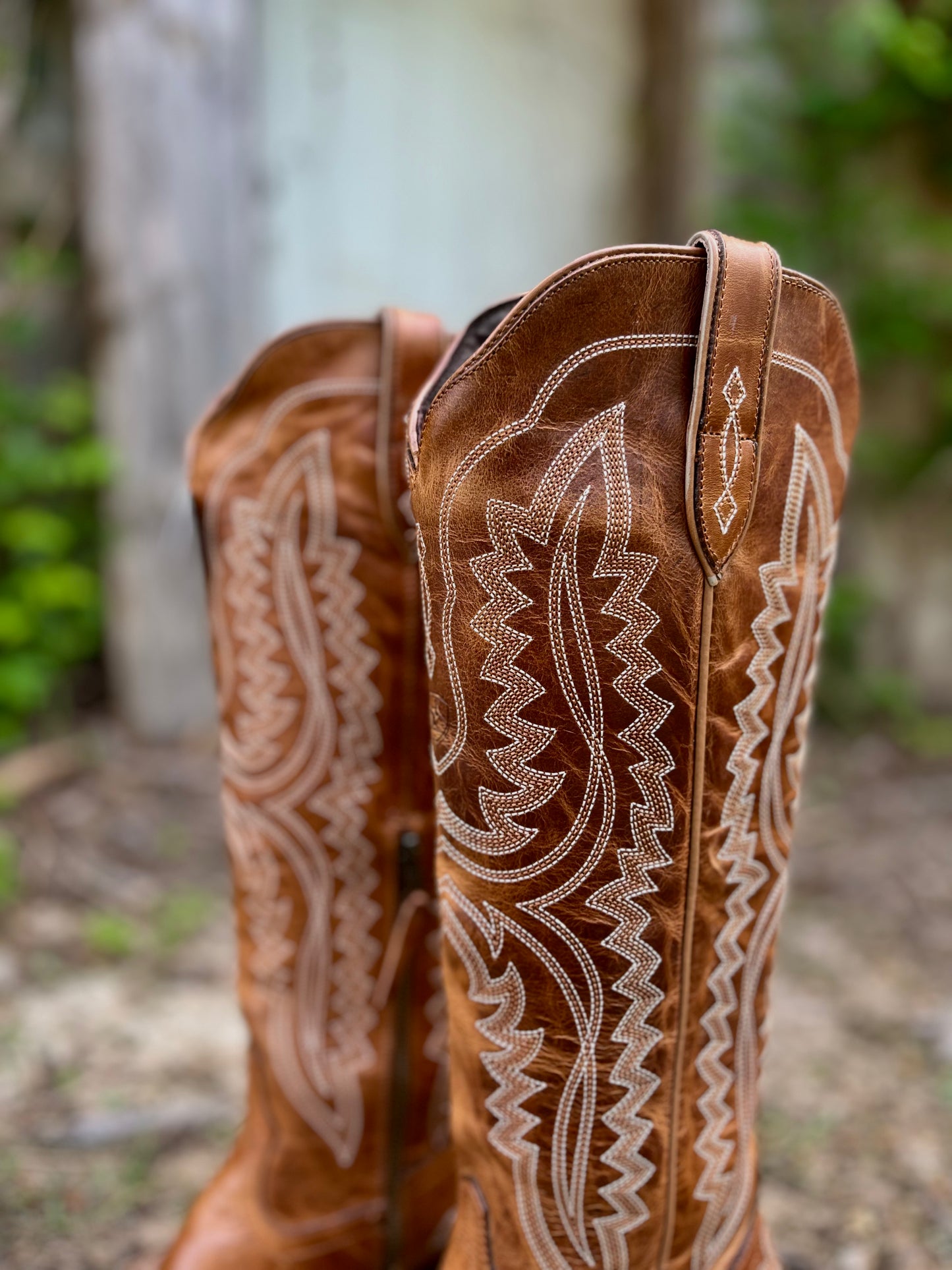 Casanova X Toe Western Boot Shades of Grain