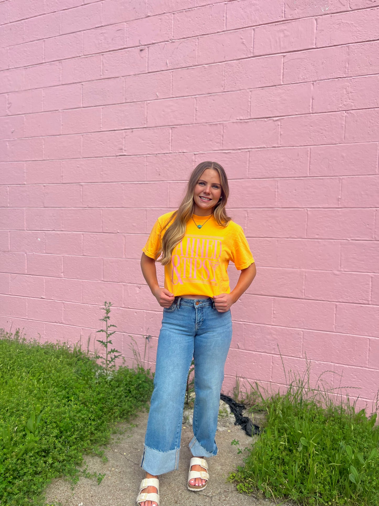 Tanned & Tipsy Tee