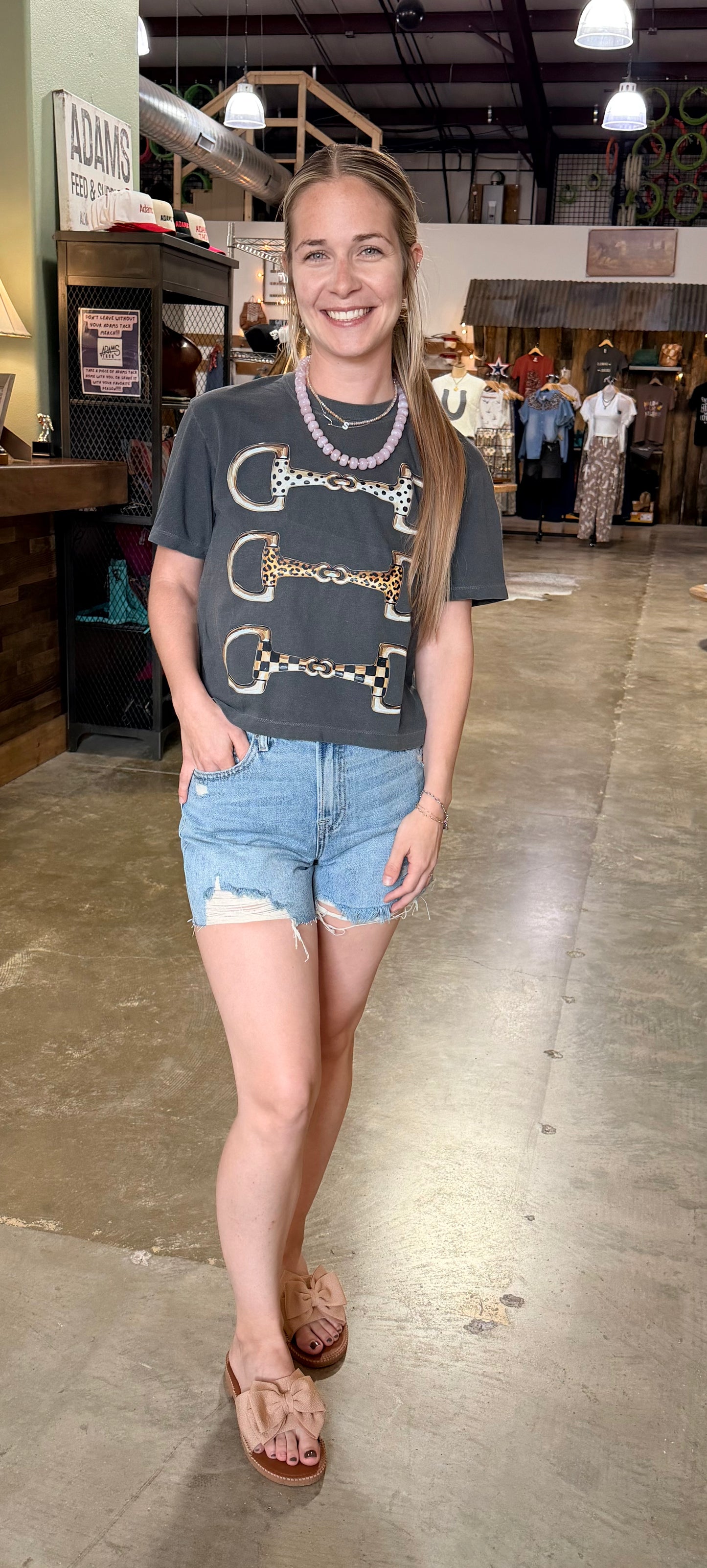 Cropped Bit Tee