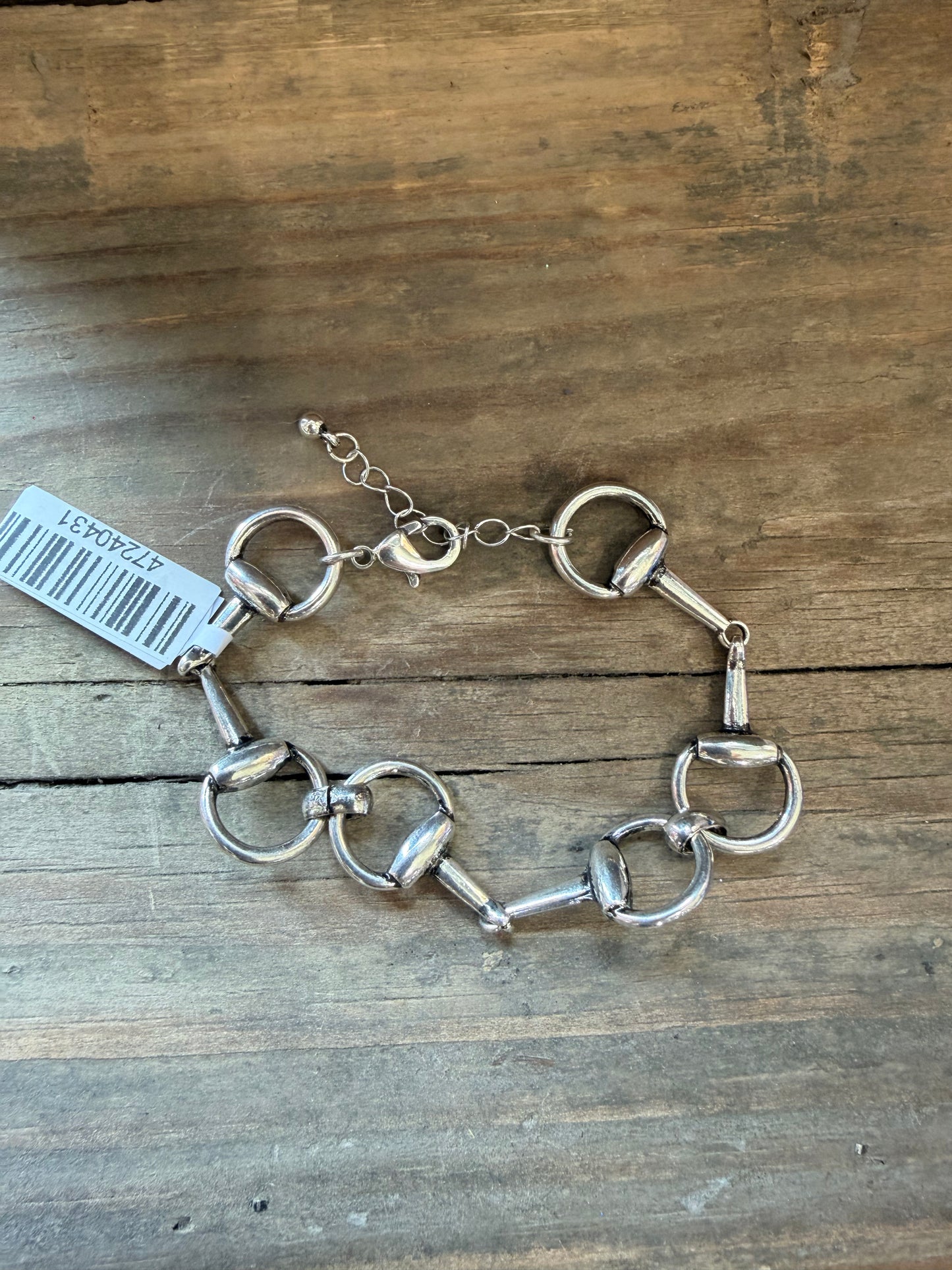 Snaffle Bit Bracelet