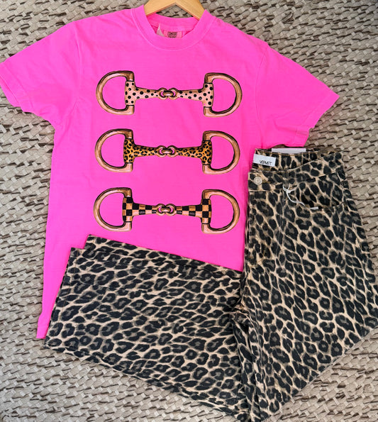 Neon Pink Bit Shirt