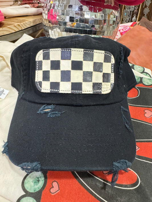 McIntire Low Crown Checkered Cap