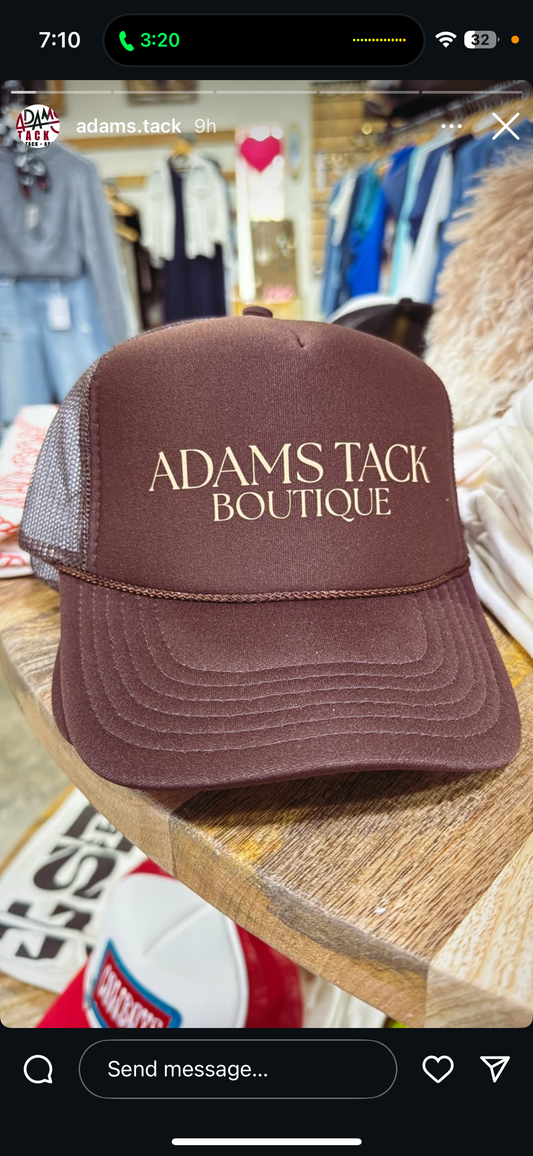 Adams Tack Boutique Trucker