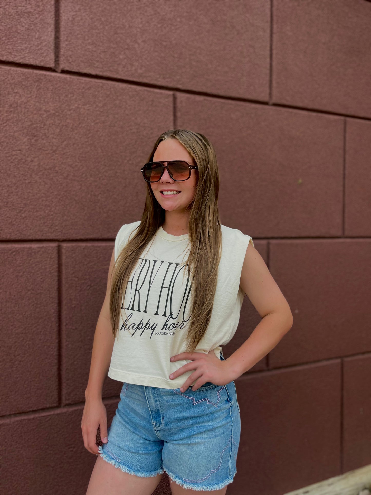 Every Hour Is Happy Hour Muscle Tee