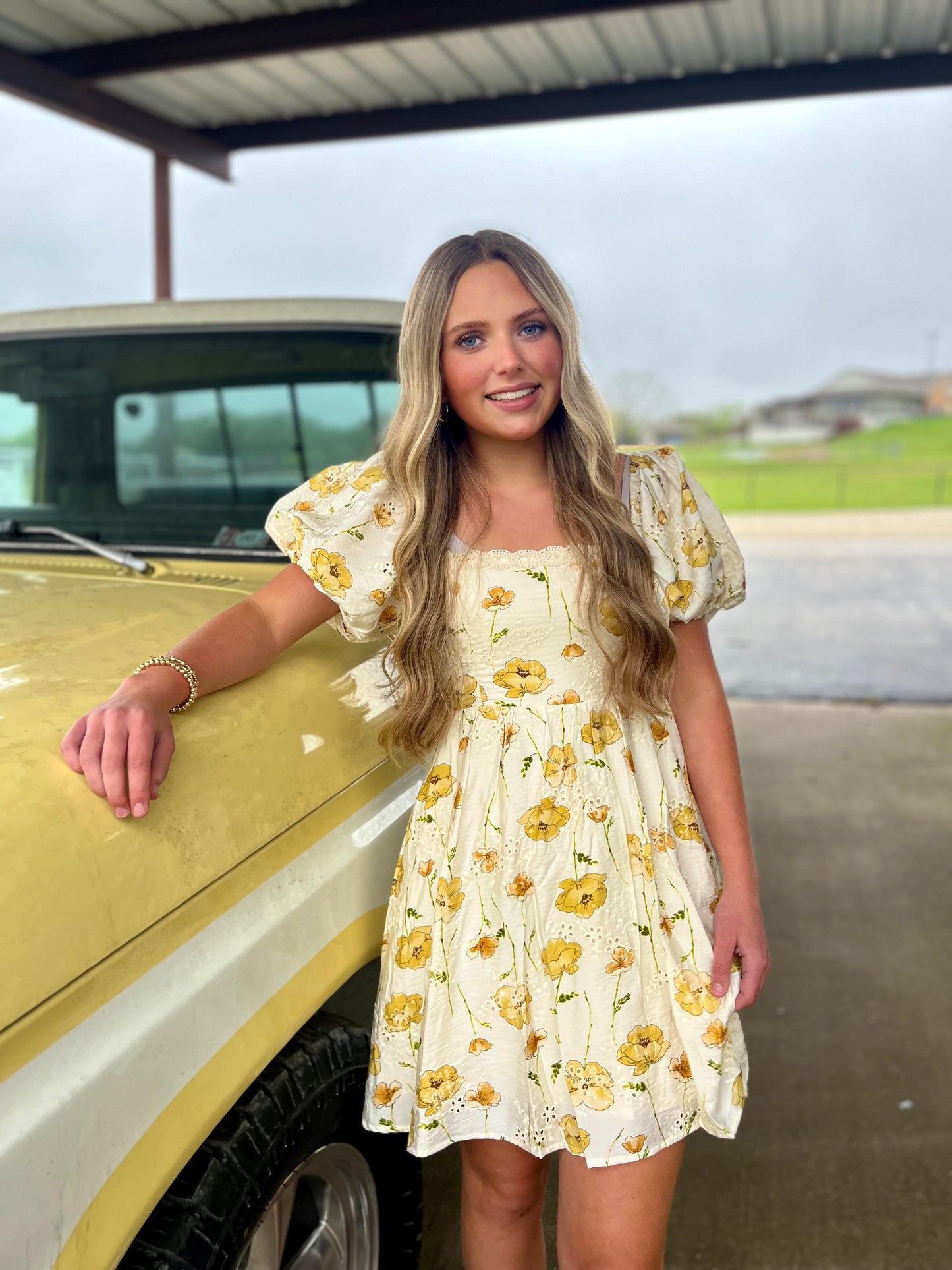 LUSH GARDEN MINI DRESS