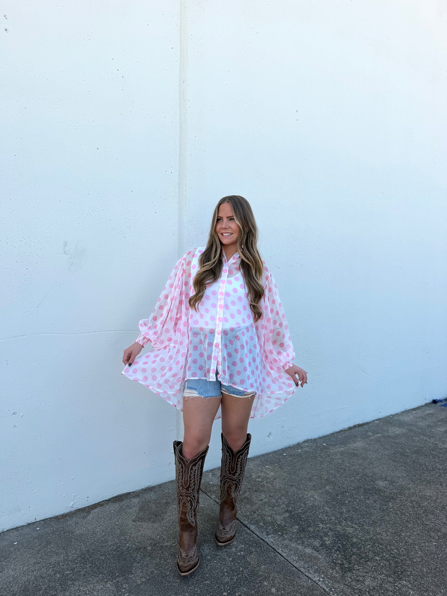 Pink Polka Dots