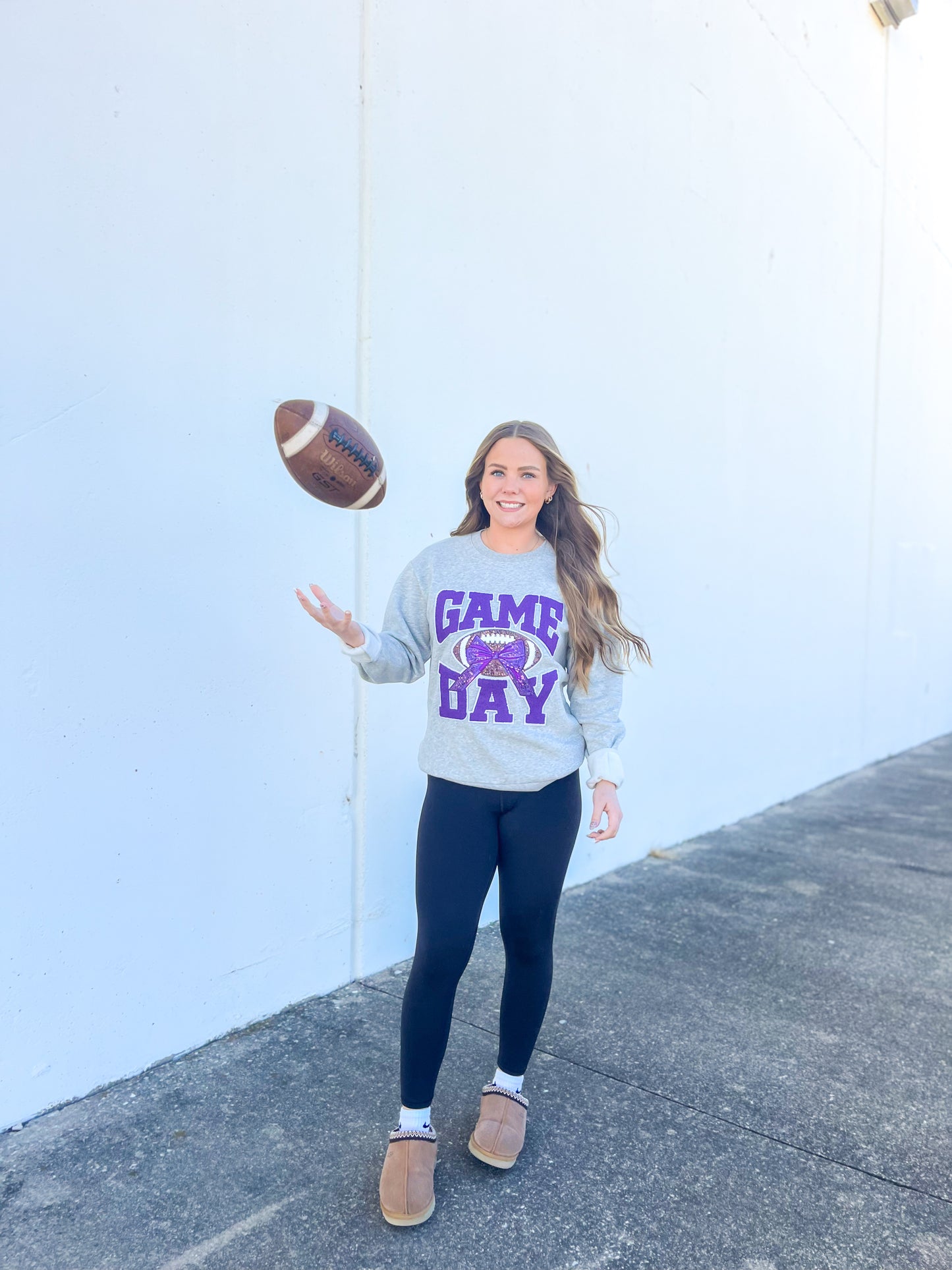 Game Day Purple Sweatshirt