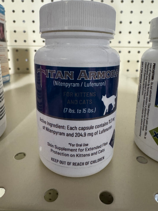 Titan Armor+ Cat Capsules - 7-15 LBS - 6 count