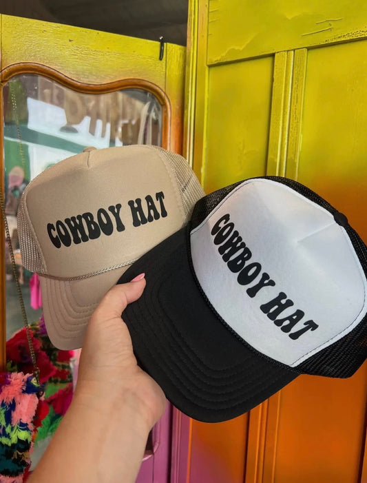 "Cowboy Hat" Foam Trucker Cap