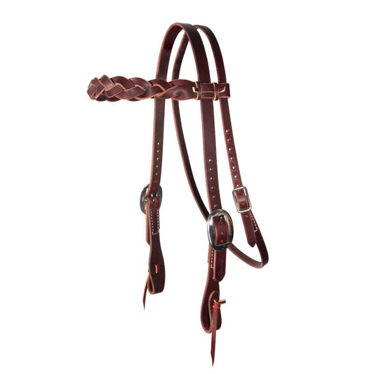 Infinity Braid 3/4" Browband Headstall