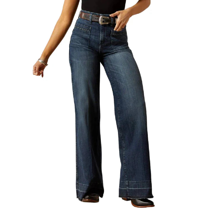 Ariat Women's Jill Ultra High Rise Wide Leg Jean