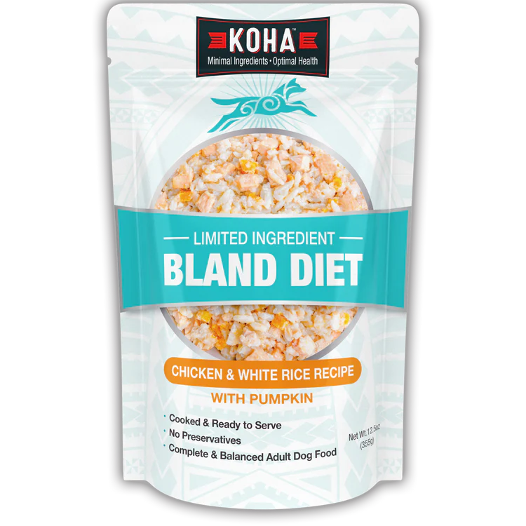 Bland Diet for Dogs: Limited Ingredient Wet Bland Diet Chicken & White Rice Recipe for Dogs