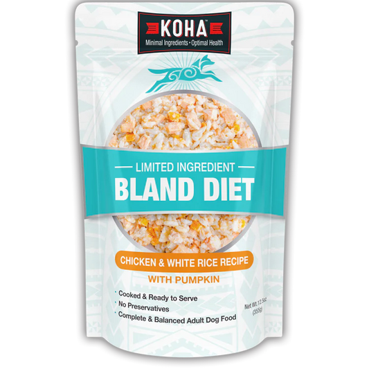 Bland Diet for Dogs: Limited Ingredient Wet Bland Diet Chicken & White Rice Recipe for Dogs