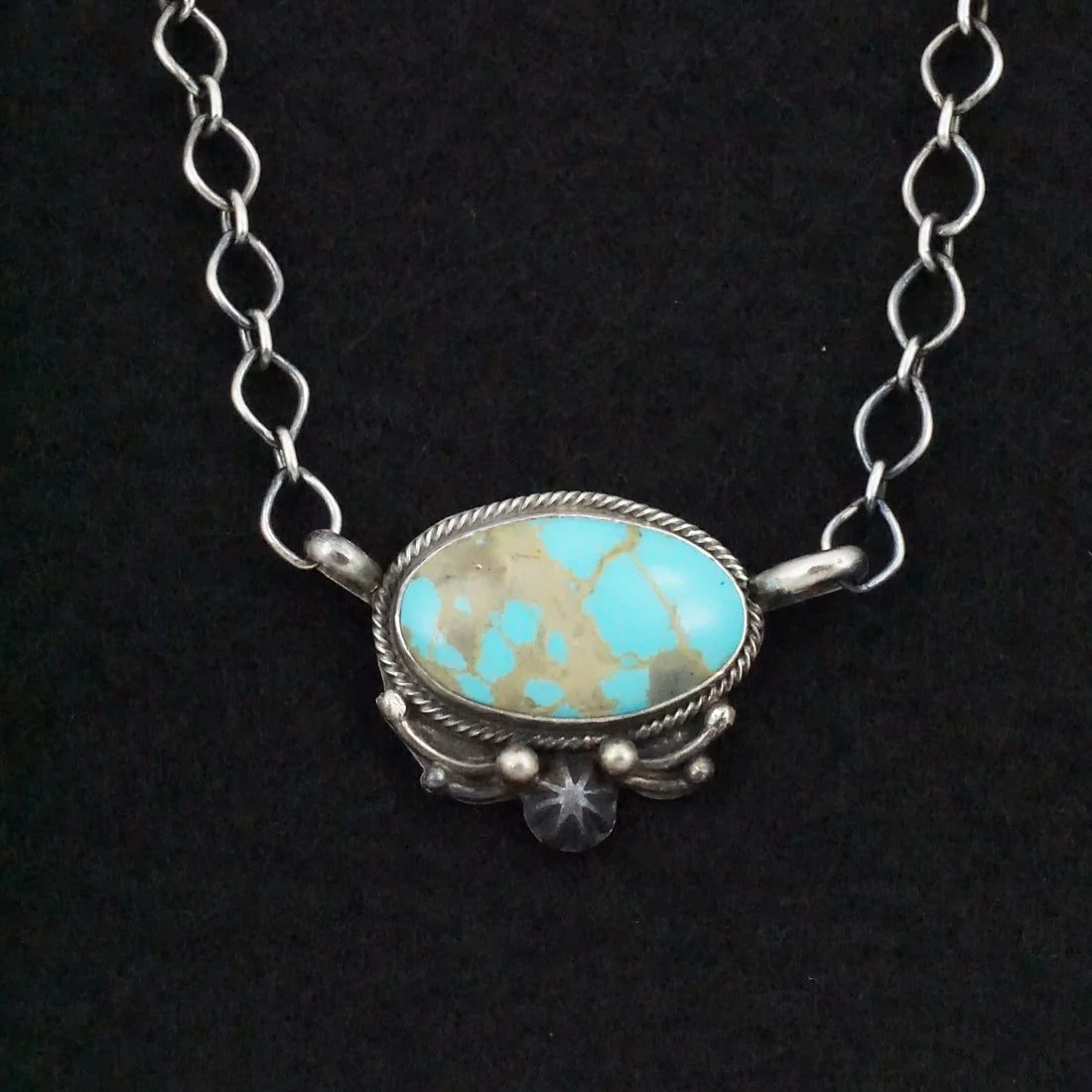 Kathleen Livingston Turquoise & Sterling Silver Necklace