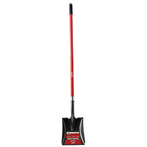 Long Handle Fiberglass Square Point Shovel 58" IN STORE ONLY