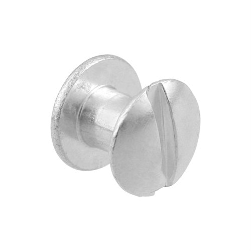 1/4" Nickel, Chicago Screw, Solid Brass