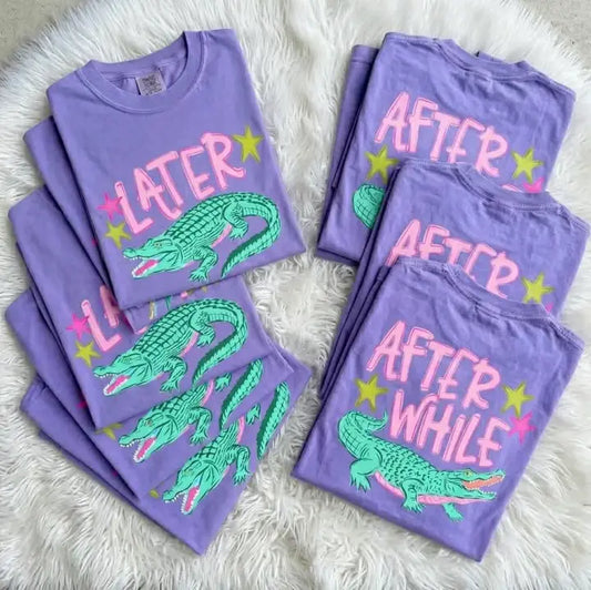 Later Gator, After While Crocodile Shirt