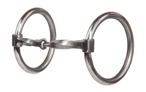 LOOSE RING SLOW TWIST SNAFFLE