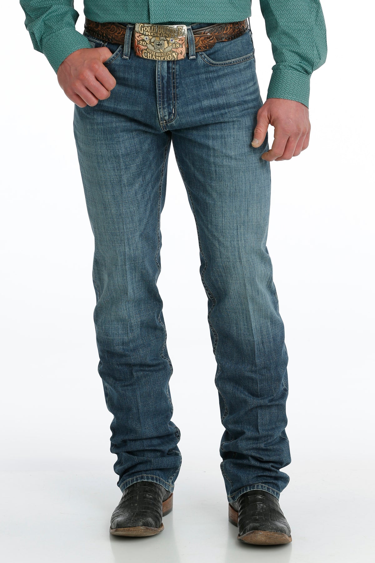 Cinch Silver Label Medium Stone Jeans
