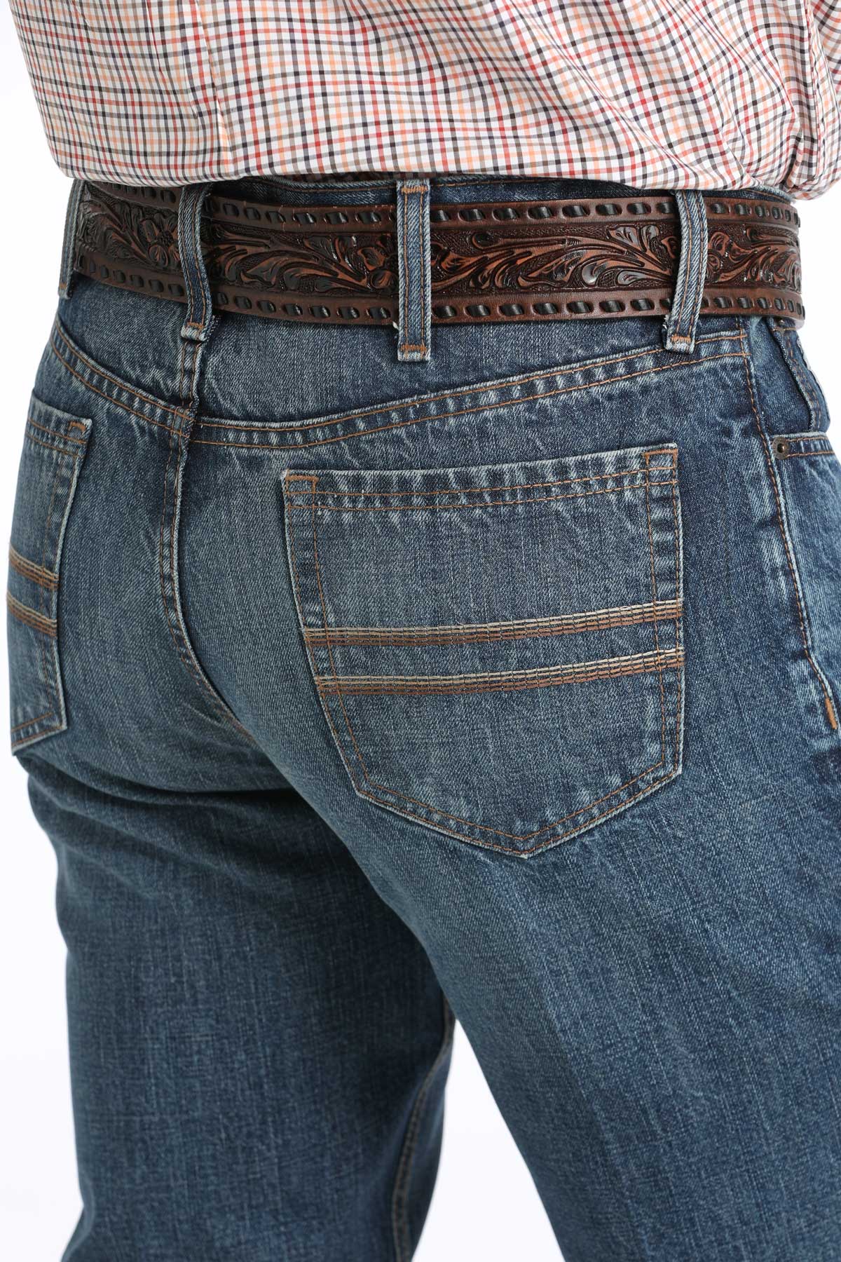 Cinch Men's Slim Fit Silver Label - Medium Stone