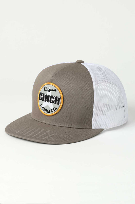 Men's Cinch Trucker Cap Stone W/ Patch