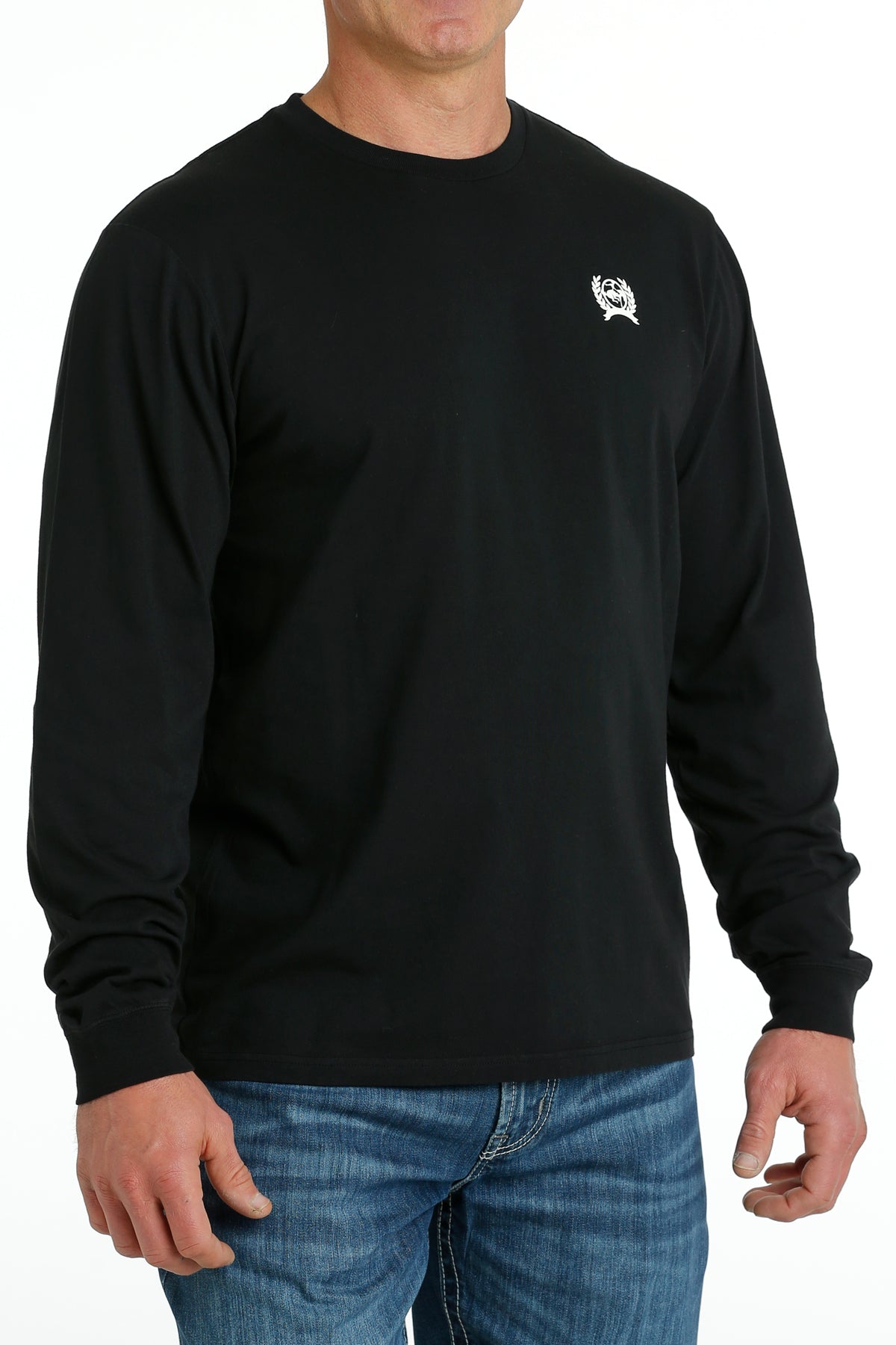 BLACK CINCH TEE