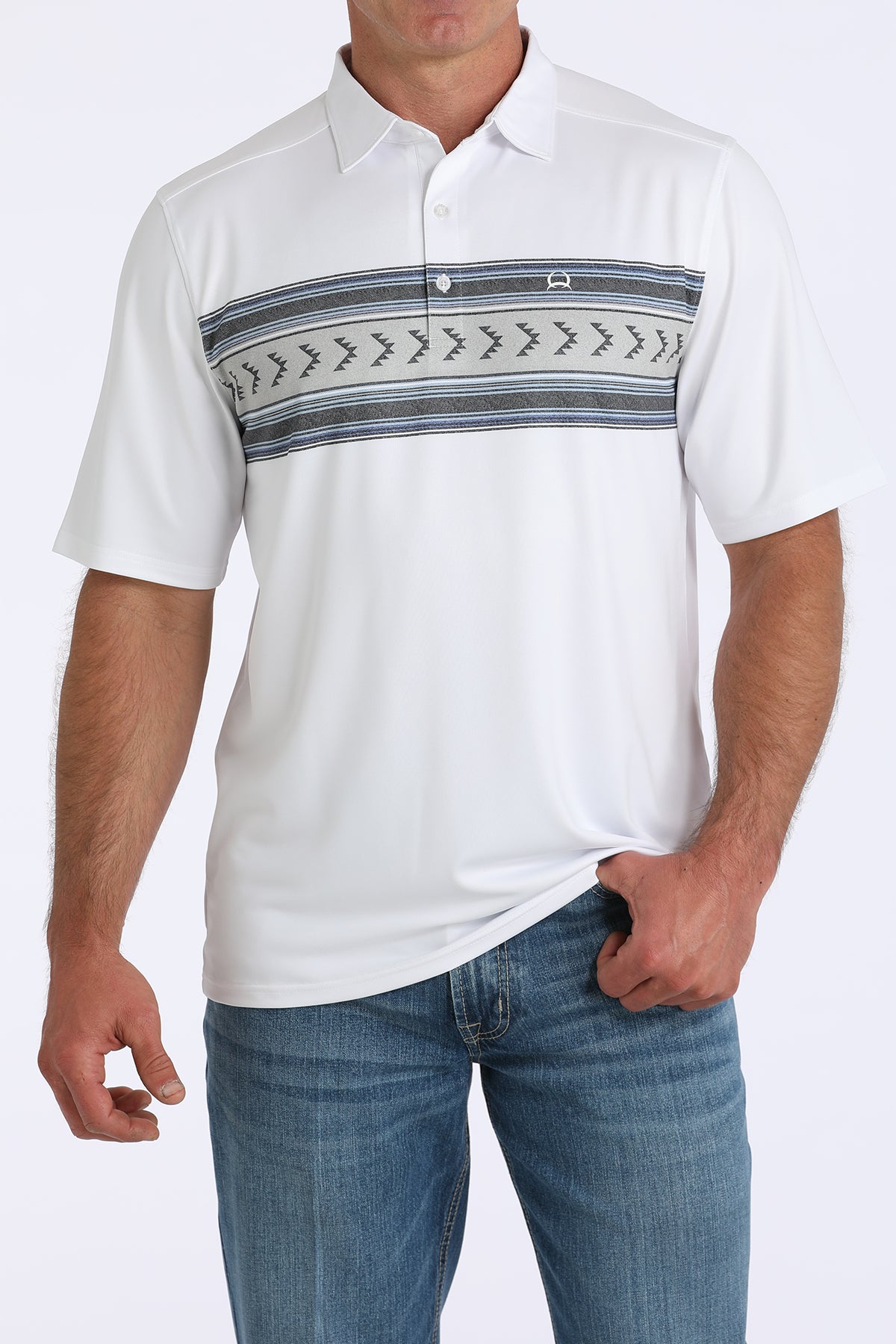 Mens Arenaflex Polo White