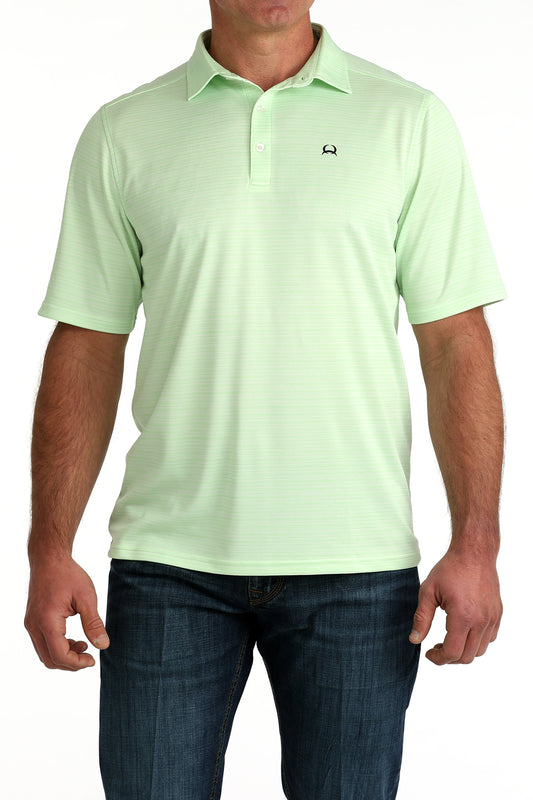Men's Cinch S/S Arenaflex Polo Green