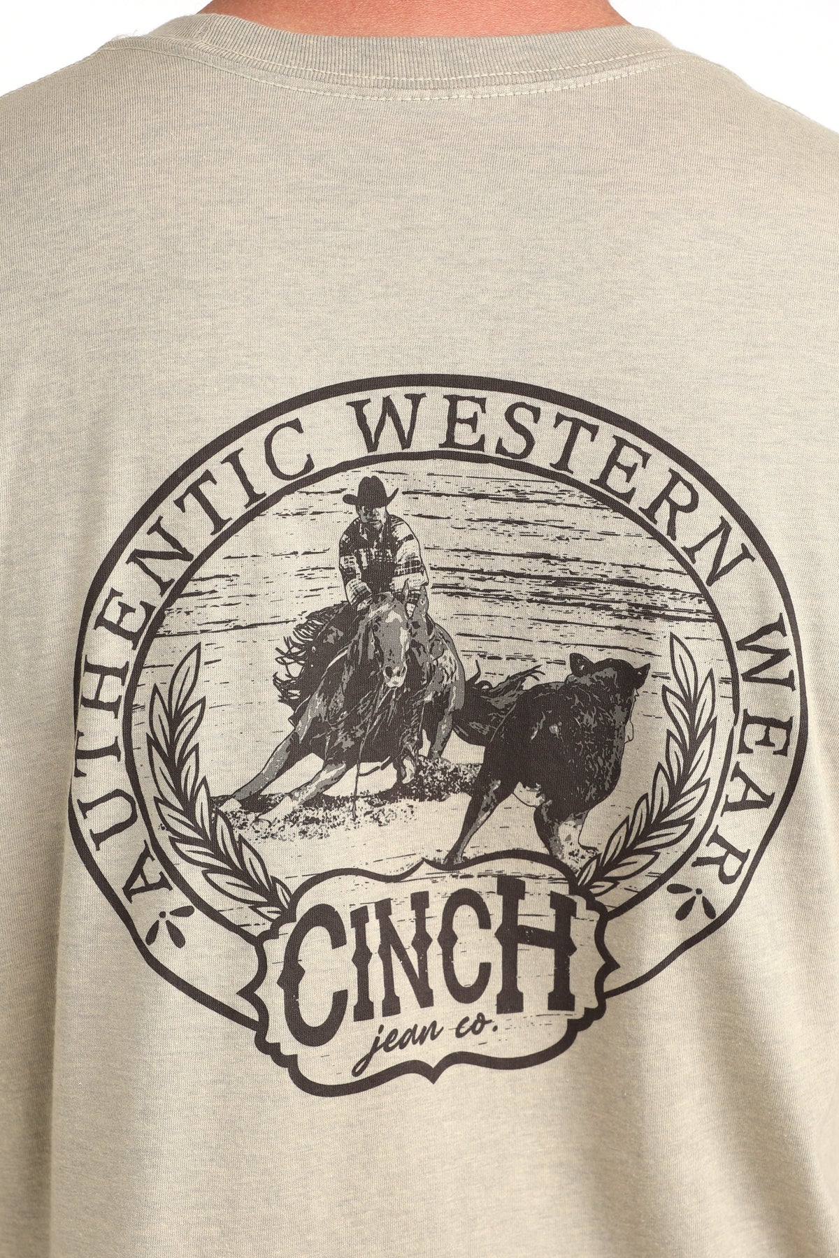 Men's Cinch Tee Stone S/S