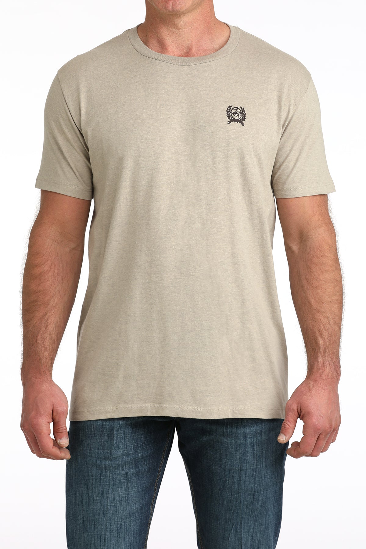 Men's Cinch Tee Stone S/S