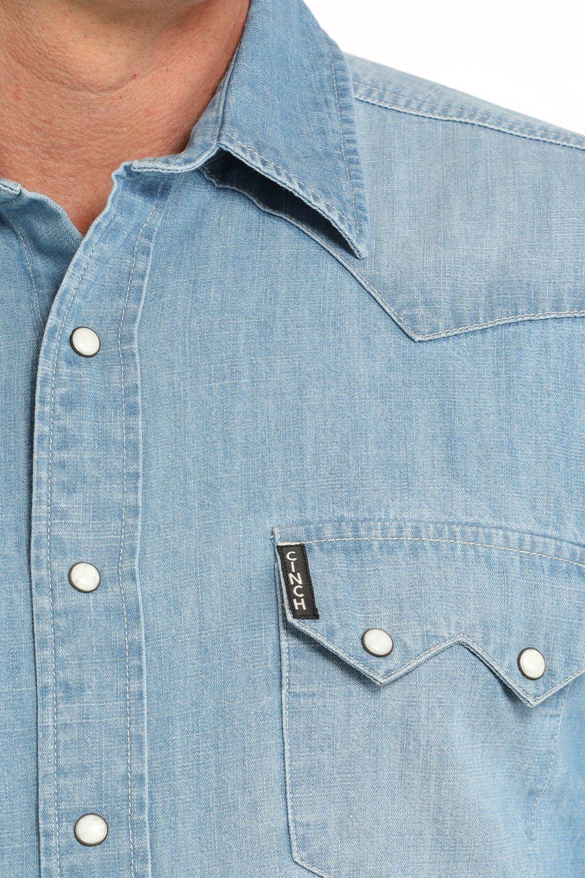 Men's L/S Denim Modern Shirt