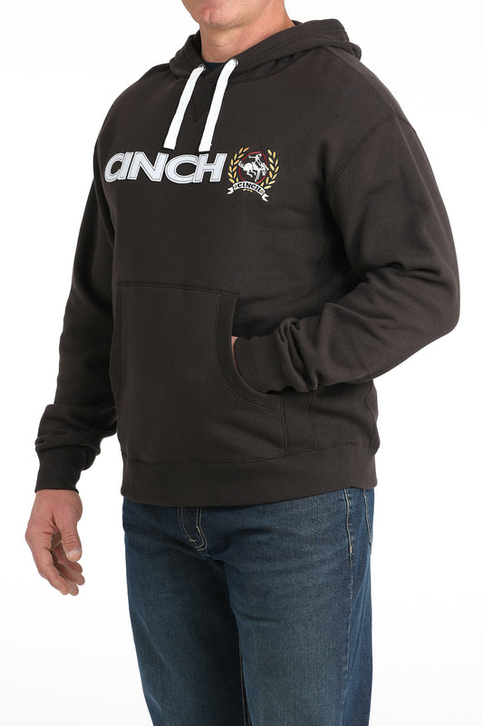 Cinch Mens Pullover Hoodie Brown