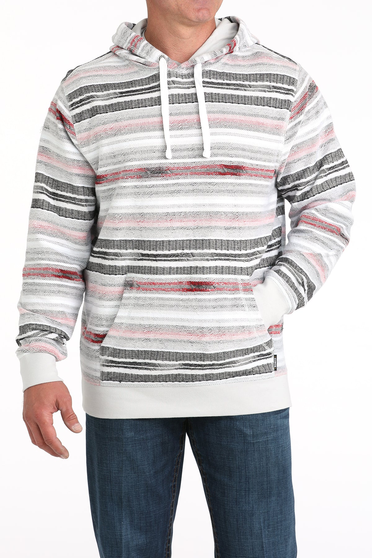 Mens Cinch Pullover Multi Stripe
