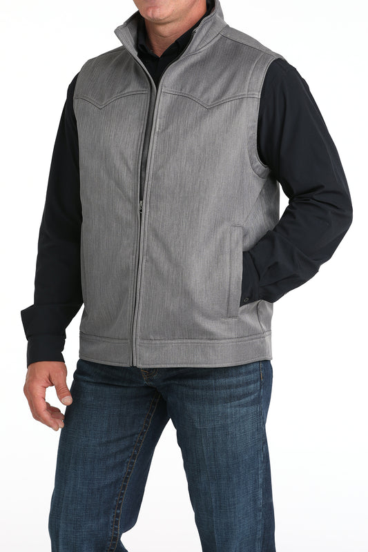 Cinch Men's Gray Bonded Vest