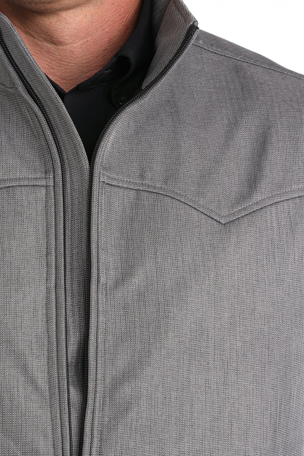 Cinch Men's Gray Bonded Vest