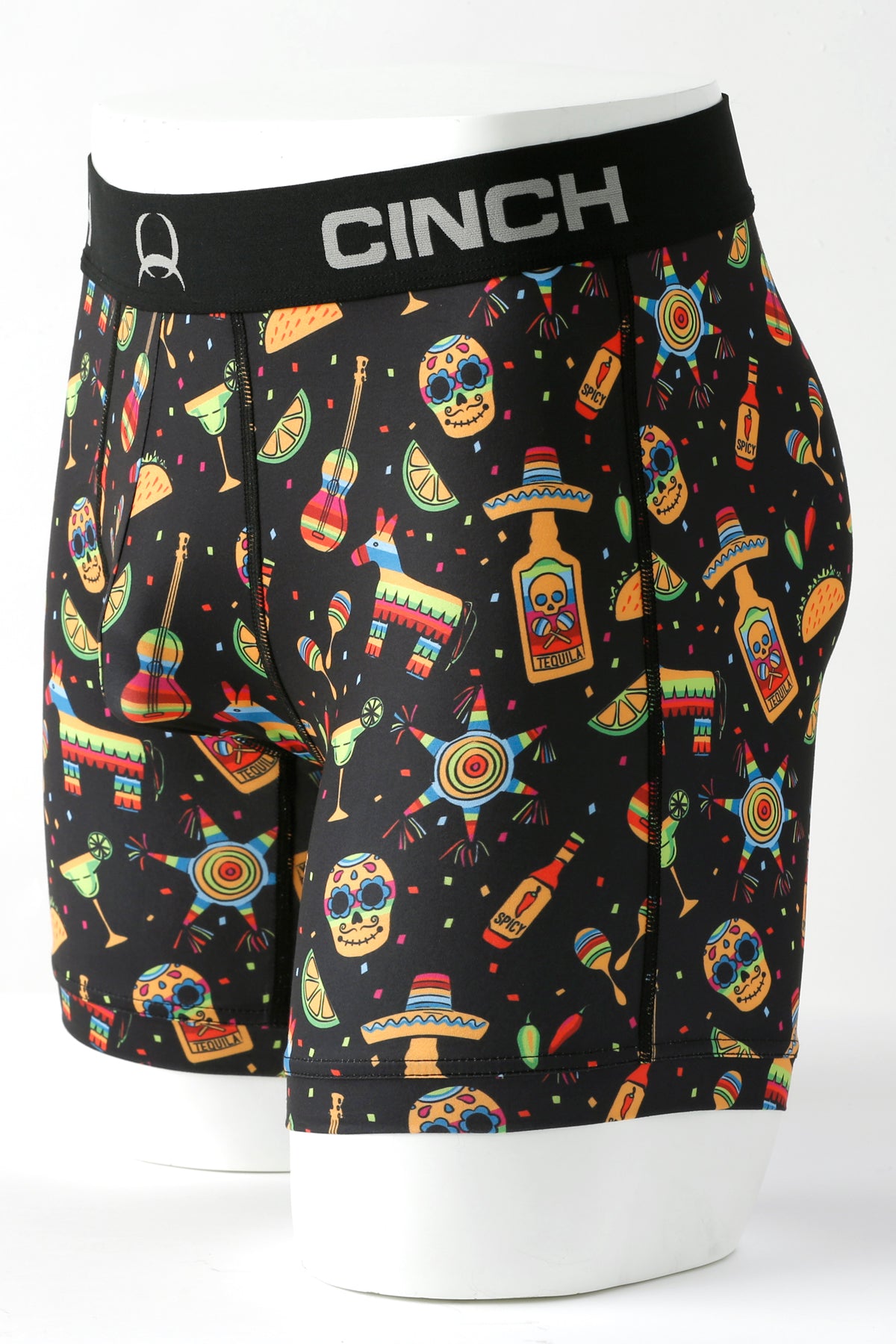 Mens Cinch Fiesta Boxer 6"