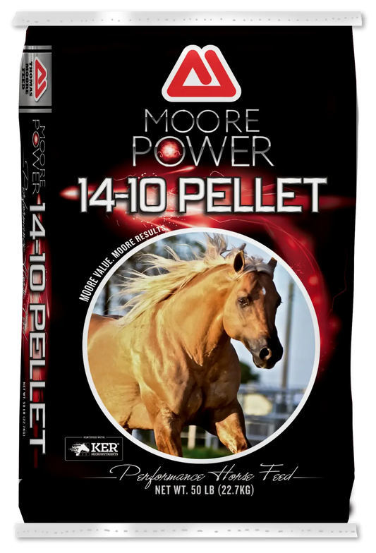 Moore Power 14-10 Horse Pellet - 50 lbs ~ IN STORE ONLY!