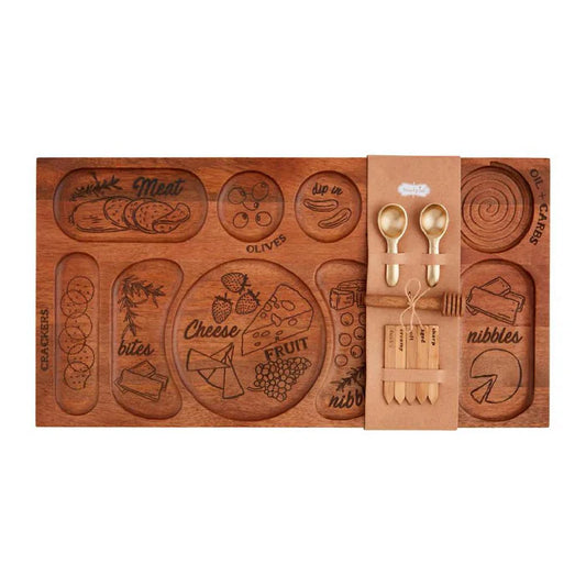 Mud Pie Charcuterie Accessory Board Set