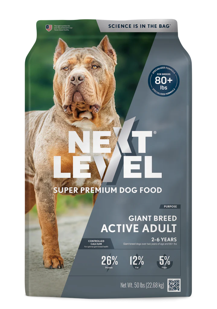 Next Level Giant Breed Active Adult 26/12 50lb