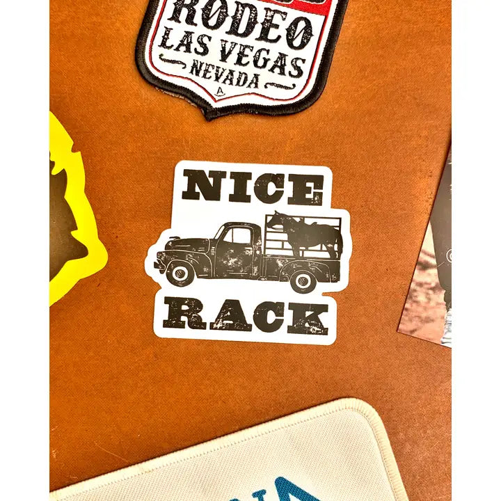 Rockin A Vinyl Stickers
