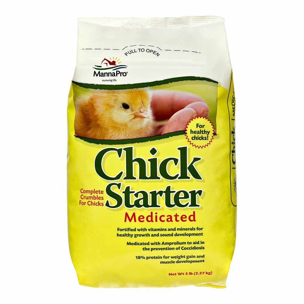 Manna Pro Chick Starter Grower Medicated 5lb